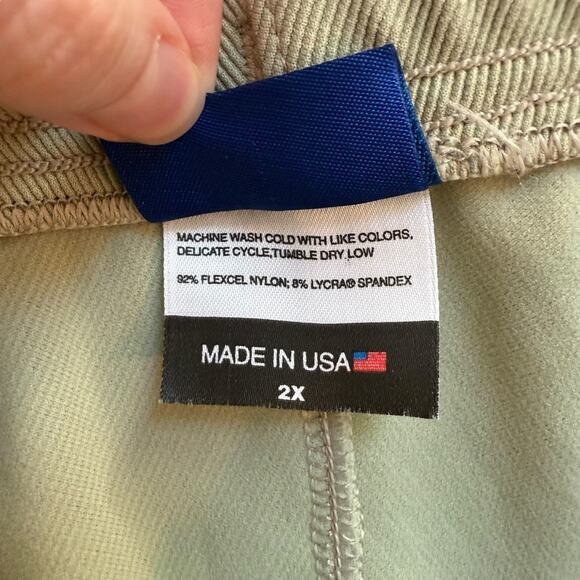 Irideon Riding Pants Tan / Khaki Size 2X - Picture 7 of 9